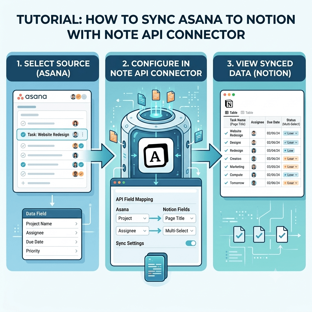Asana Notion Integration: Sync Projects, Tasks, and Teams into Notion