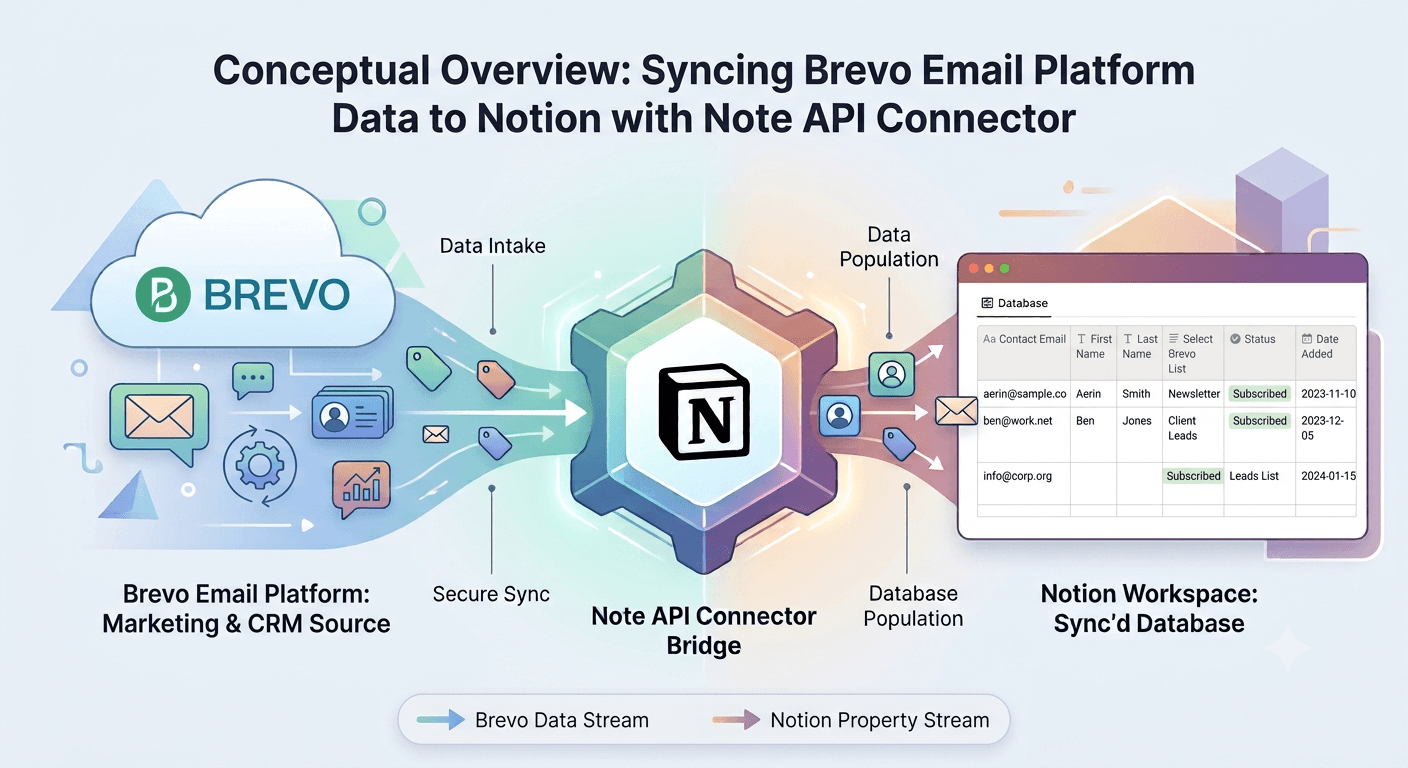 Brevo Notion Integration: Sync Contacts, Campaigns, and Deals into Notion
