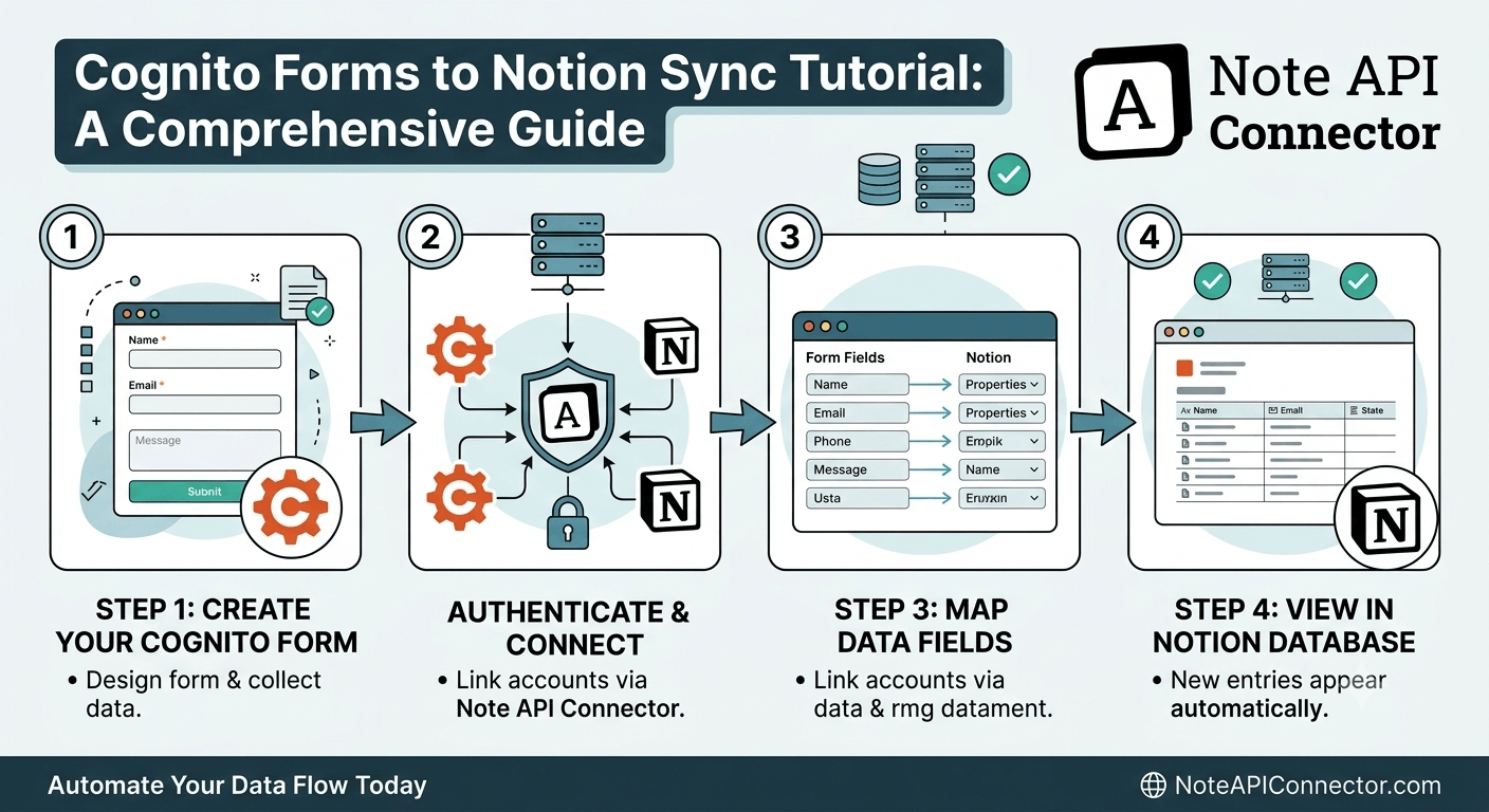 Cognito Forms Notion Integration: Sync Forms, Entries, and Documents into Notion