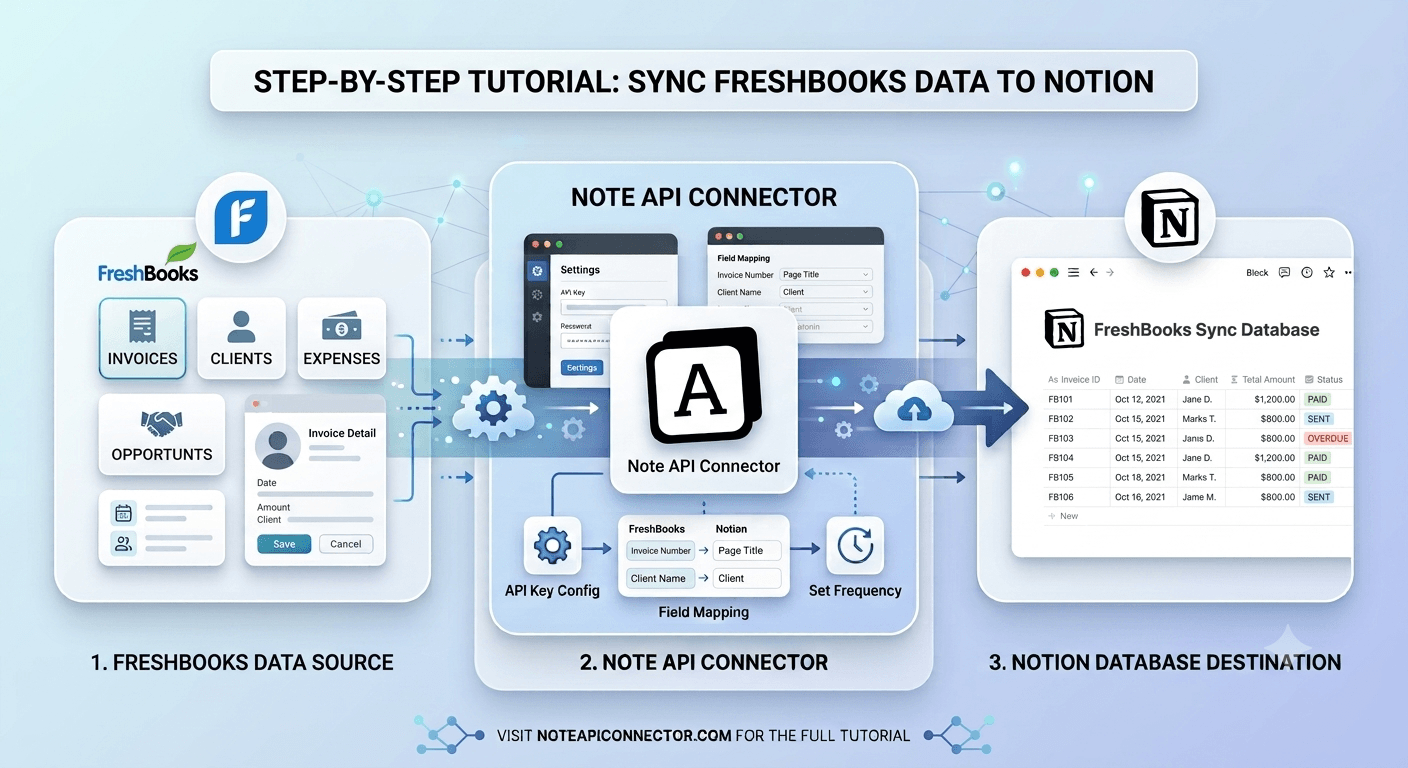 FreshBooks Notion Integration: Sync Clients, Invoices, and Expenses into Notion