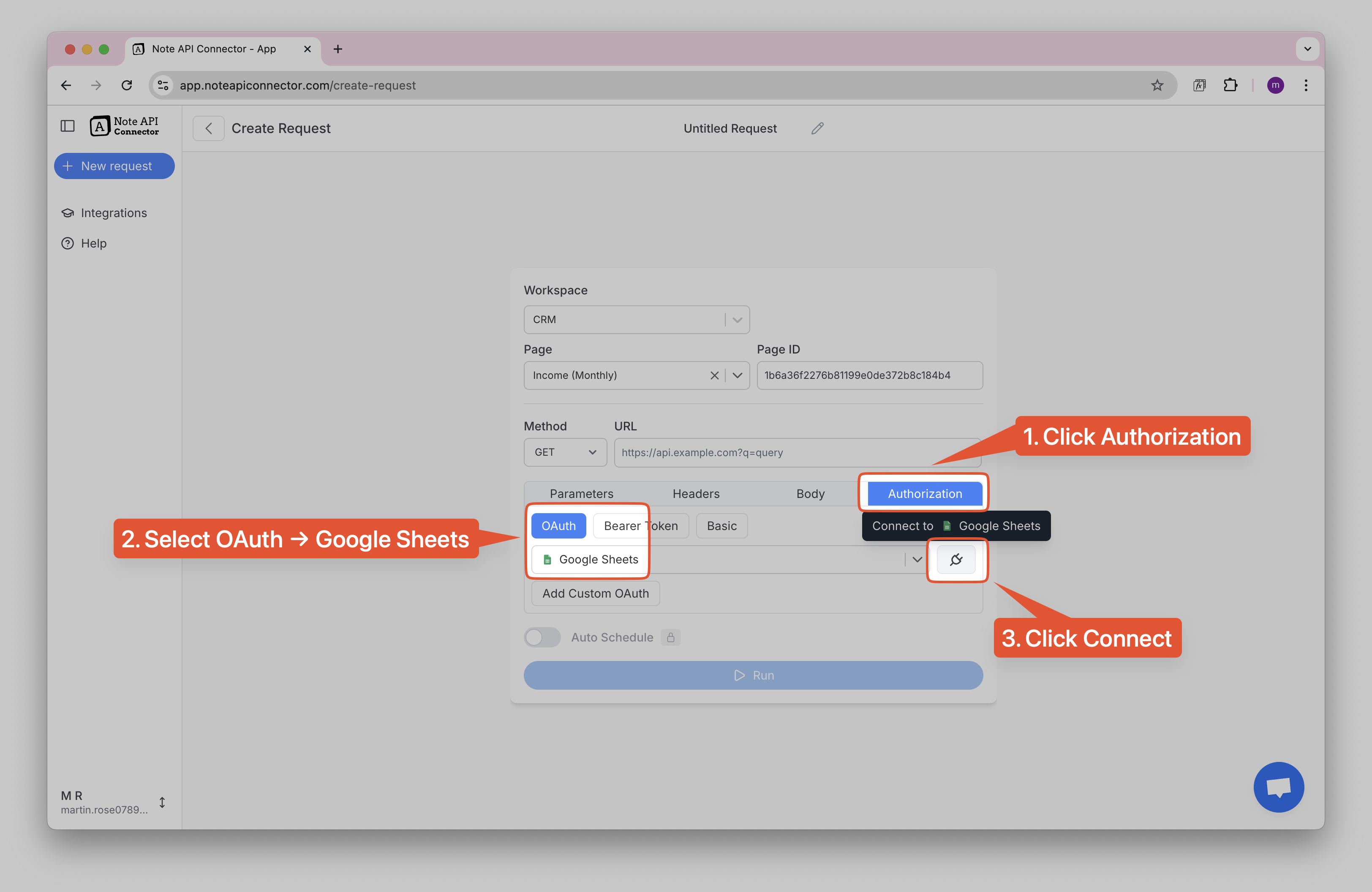 Notion Google OAuth Success