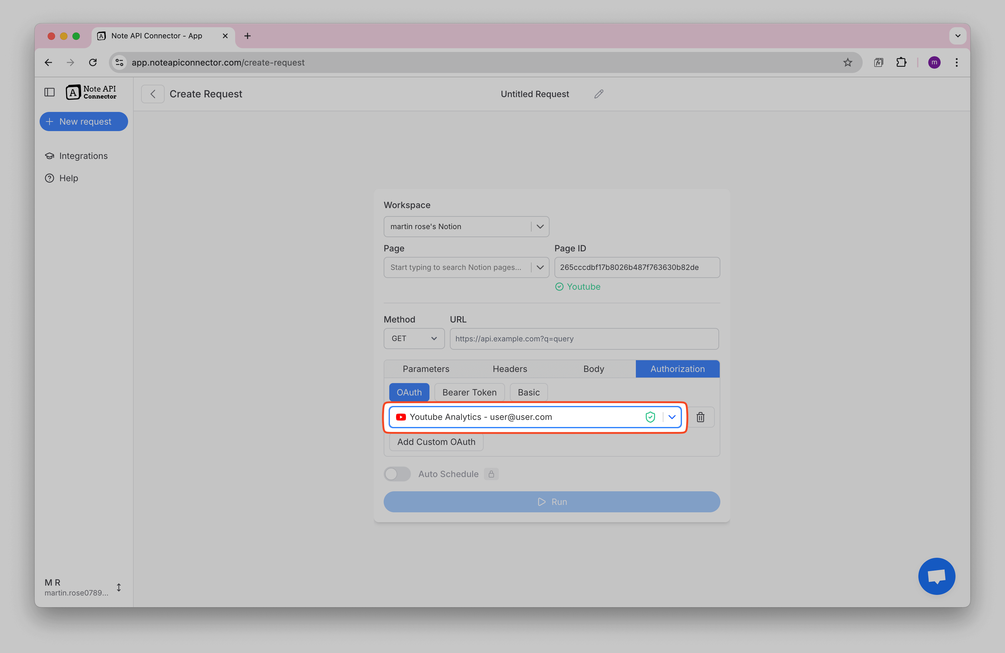 Notion Google OAuth Success Notion Google OAuth Success