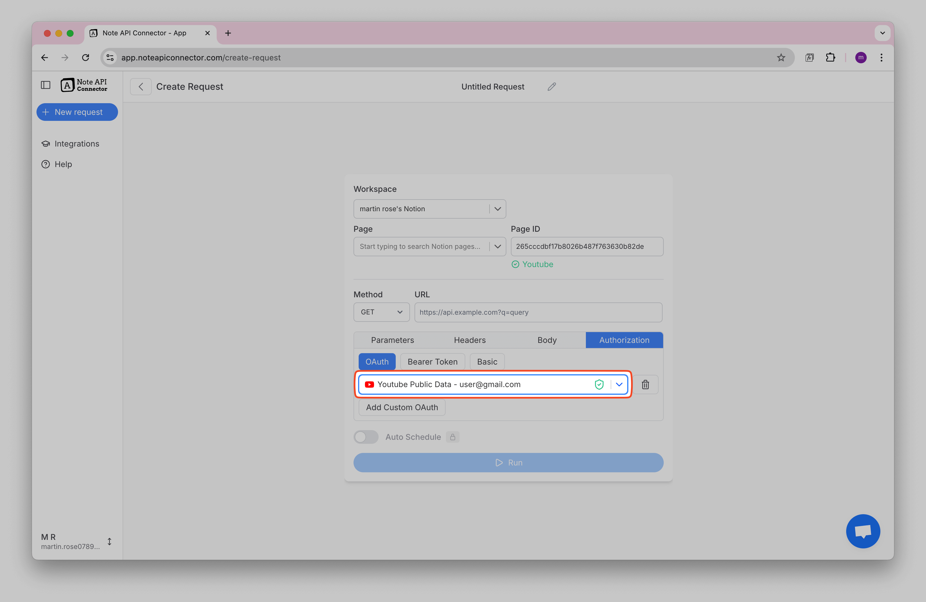 Notion Google OAuth Success Notion Google OAuth Success