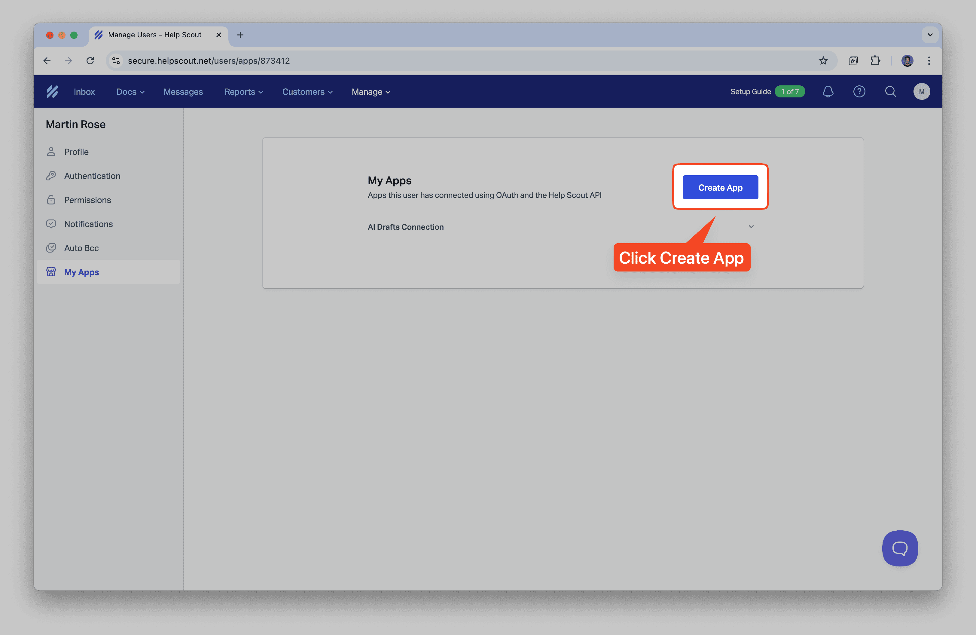 HelpScout Create App HelpScout Create App