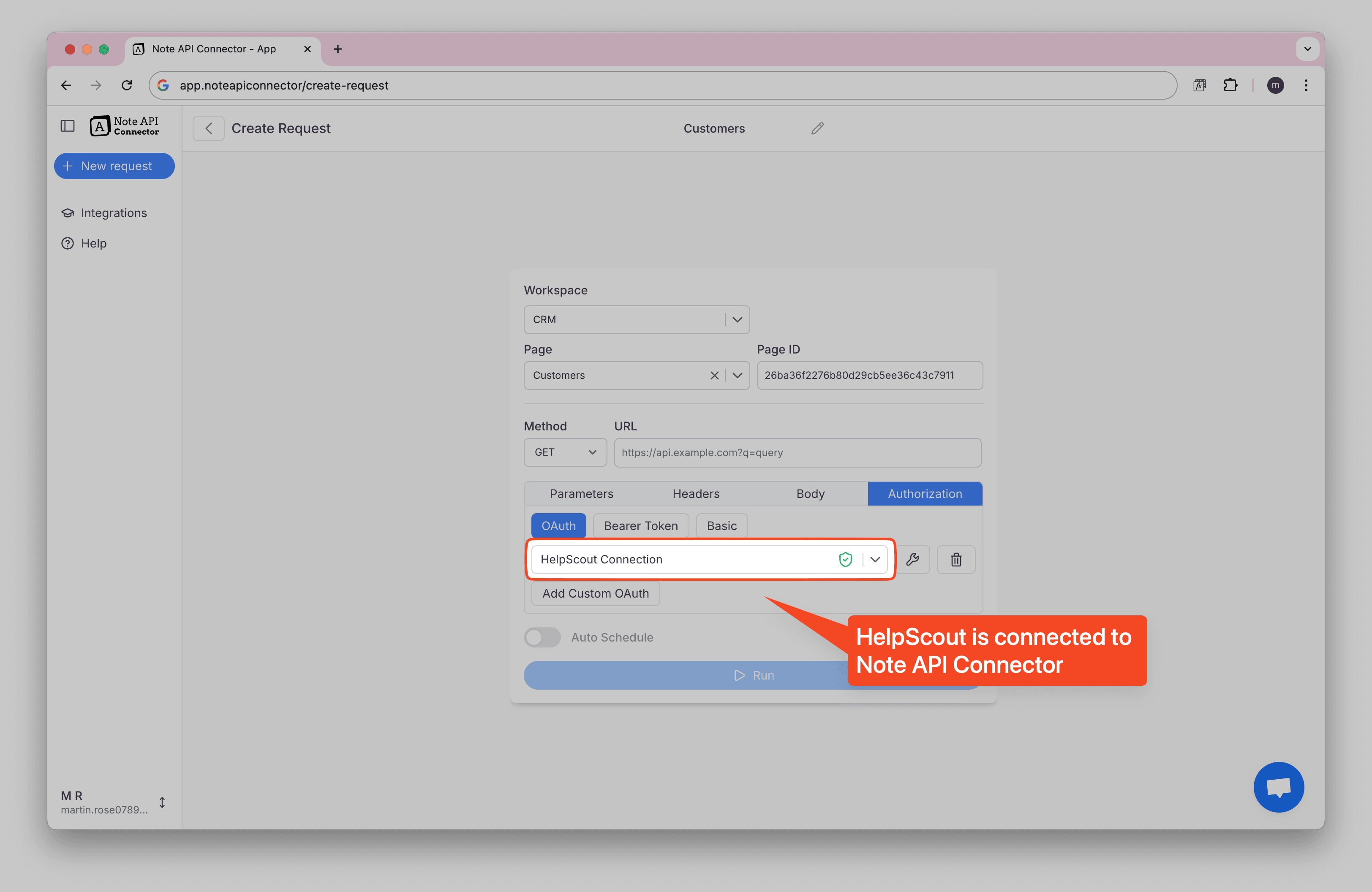 Successful HelpScout Connection Successful HelpScout Connection