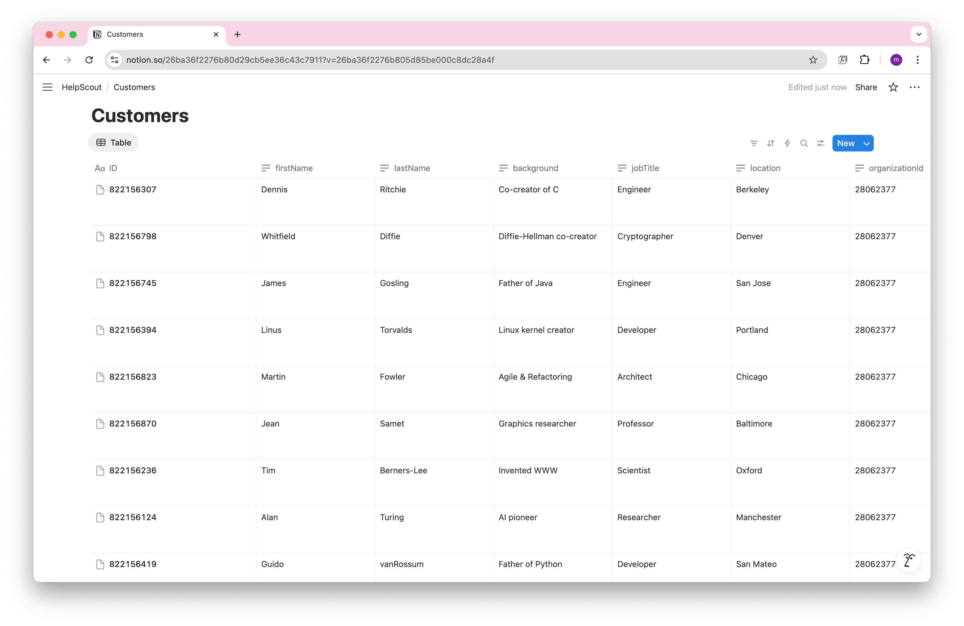 HelpScout Notion Response Field Mapping HelpScout Notion Response Field Mapping