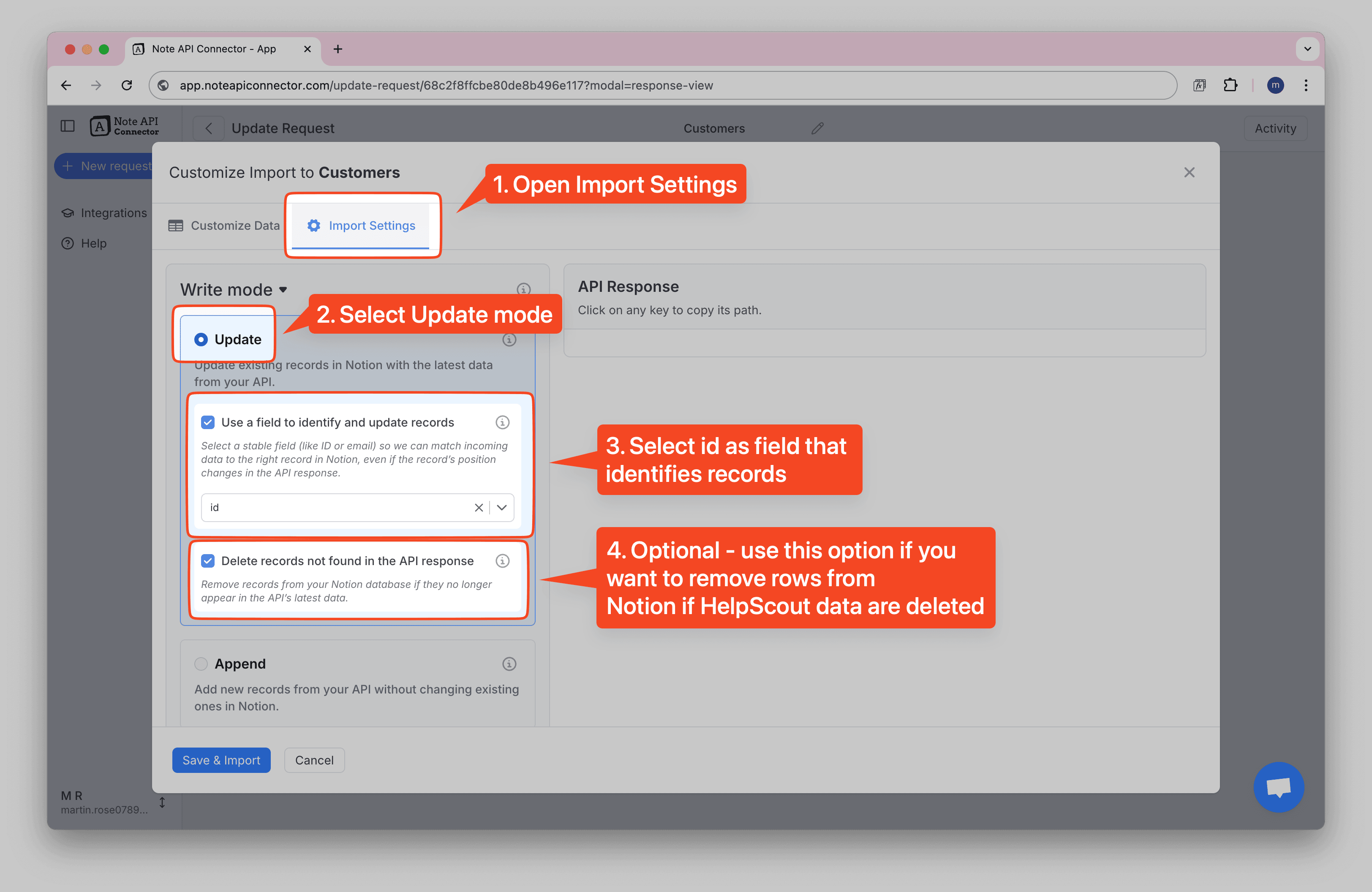 HelpScout Customer Data Import Configuration HelpScout Customer Data Import Configuration