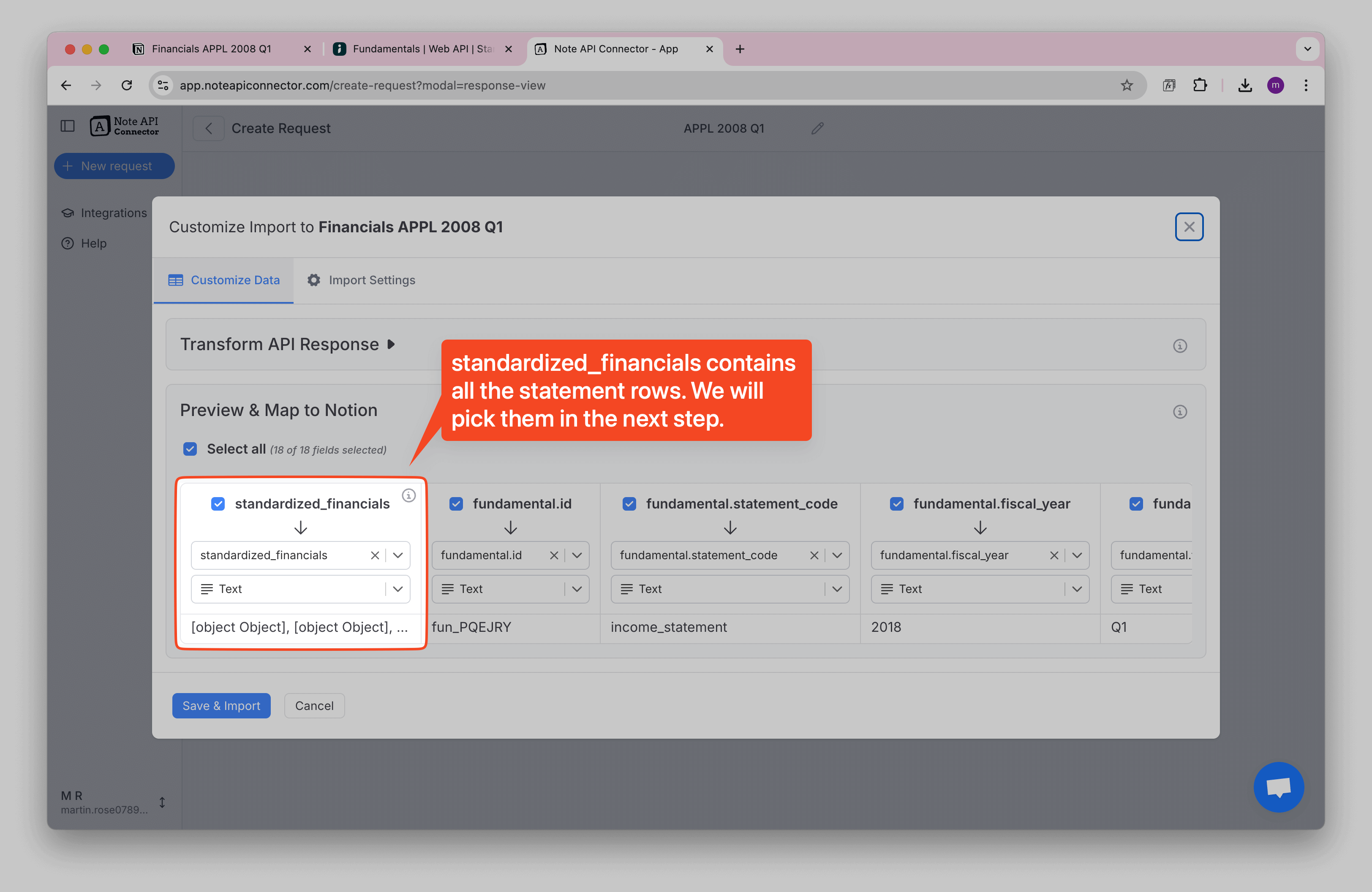 Notion Intrinio Data
