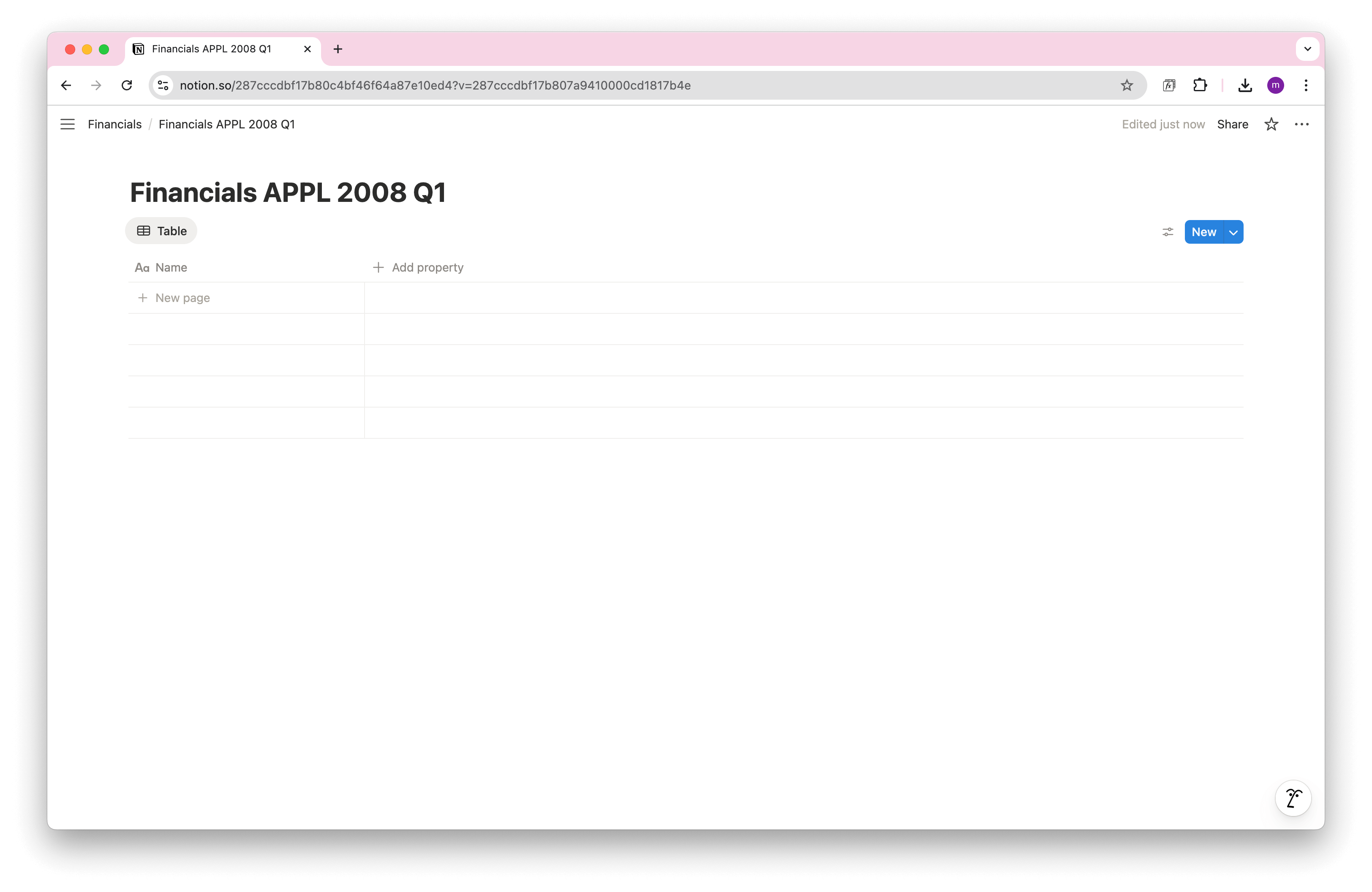 Notion Intrinio Database