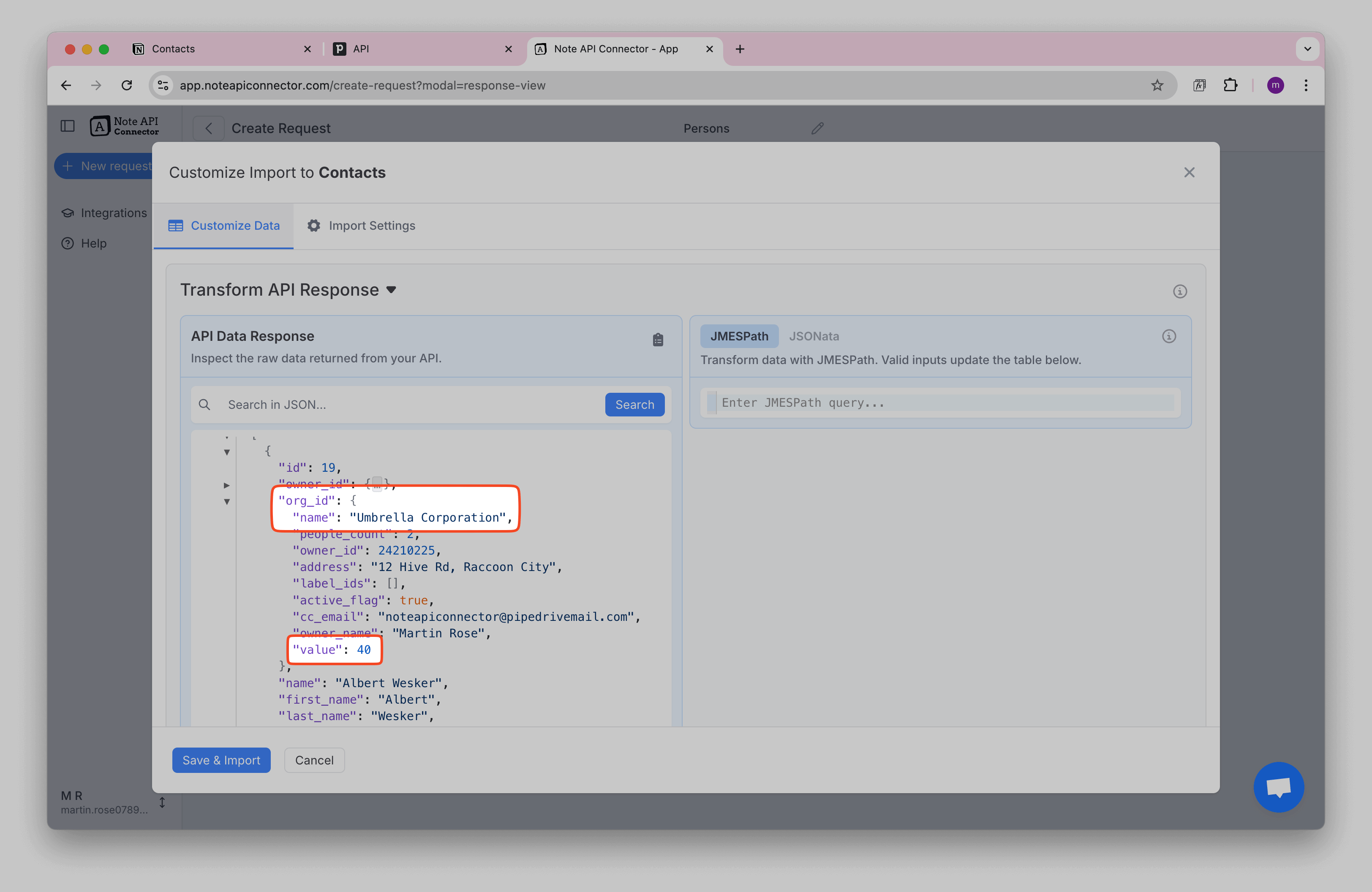 Notion Pipedrive Response Data Notion Pipedrive Response Data