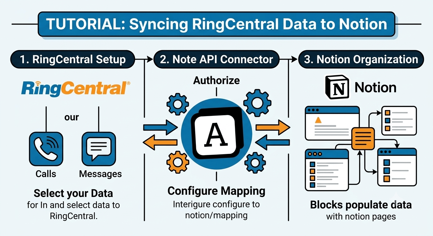 RingCentral Notion Integration: Sync Call Logs, Messages, and Extensions into Notion