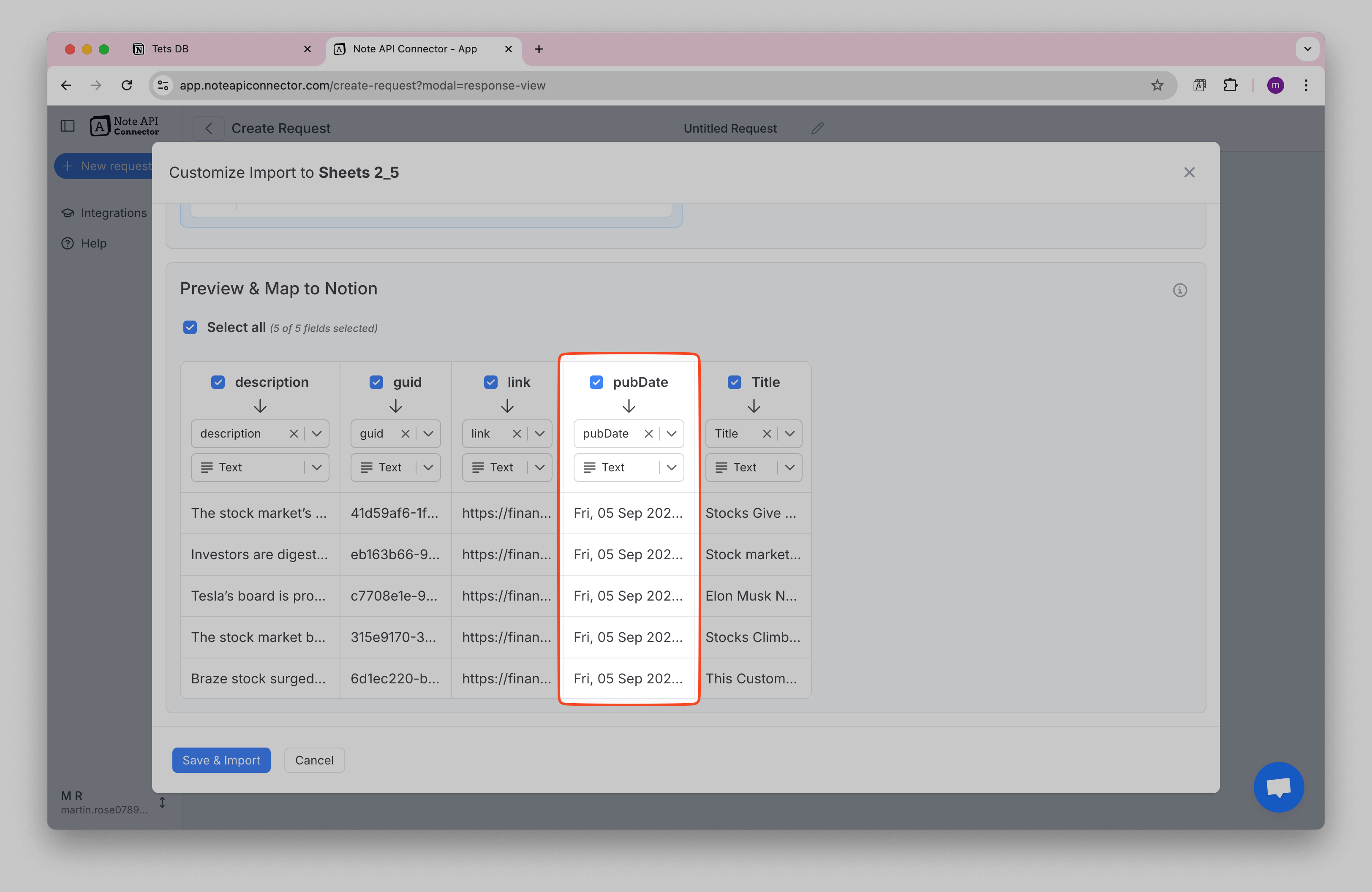 RSS Publish Date RSS Publish Date