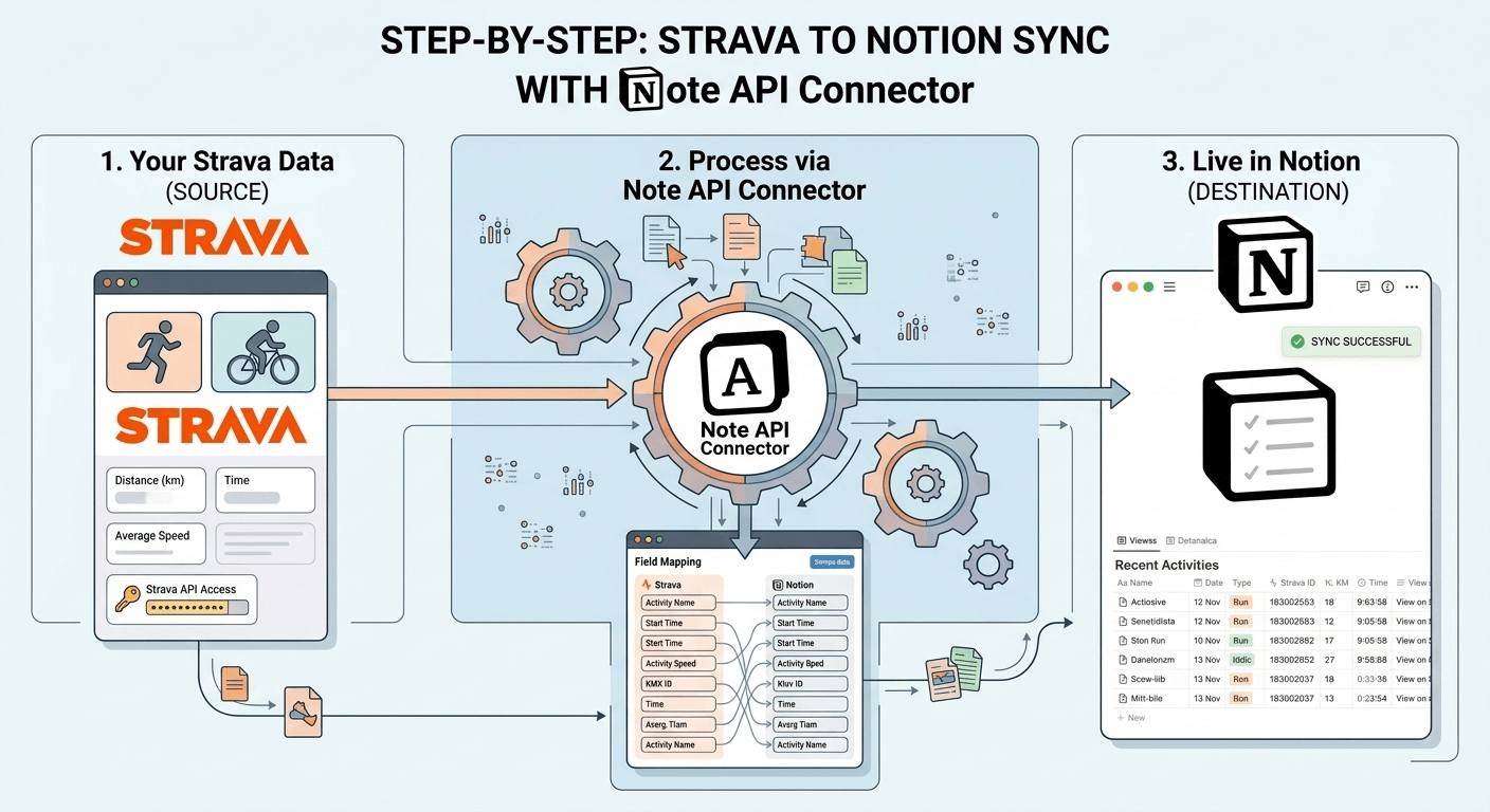 Strava Notion Integration: Sync Activities, Stats, and Segments into Notion
