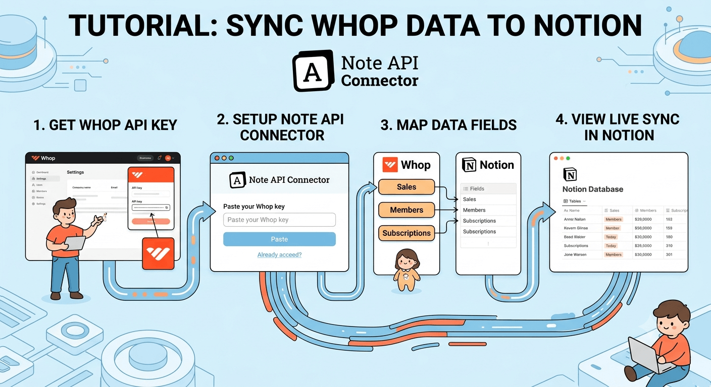 Whop Notion Integration: Sync Memberships, Payments, and Products into Notion